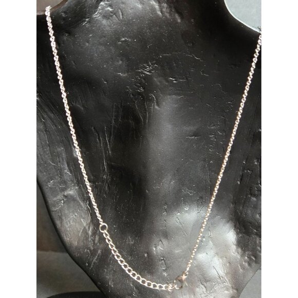 Silver-Tone Teacher Gift Necklace Inspirational Bar Pendant Teach Love Inspire - Picture 2 of 7